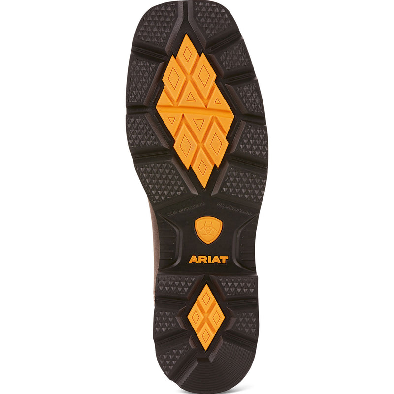 Ariat Groundbreaker Men's 10-inch Steel Toe Electrical Hazard Waterproof Western Work Boot - outsole