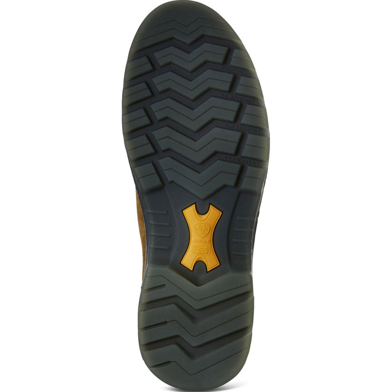 Ariat Turbo Men's Carbon Toe Electrical Hazard Waterproof Pull-on Chelsea Work Boot - outsole