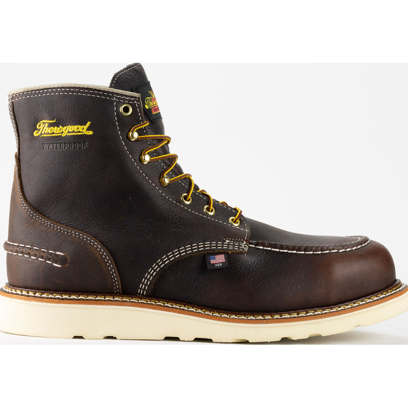 Thorogood 1957 Series Wedge Men's Steel Toe Electrical Hazard Waterproof Work Boots - profile