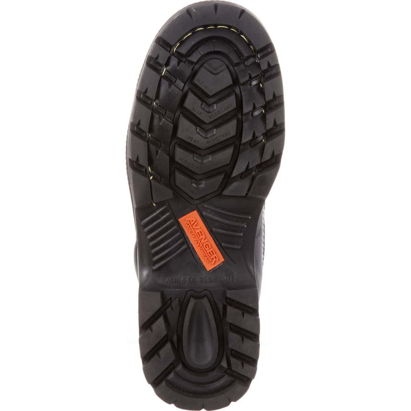 Avenger Steel Toe Internal Met Guard Work Boot - outsole
