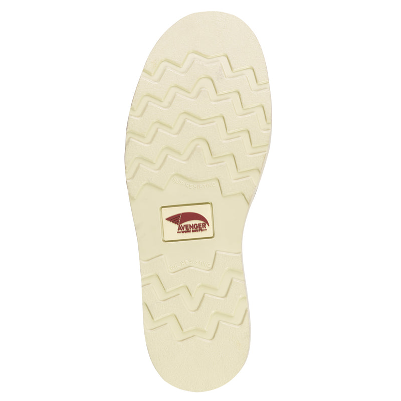 Avenger Wedge Women's Moc Carbon Nanofiber Toe Electrical Hazard Waterproof Work Boot - outsole