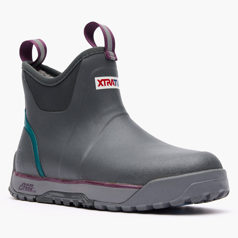 Women's Ice Fleece Lined Ankle Deck Boot - main