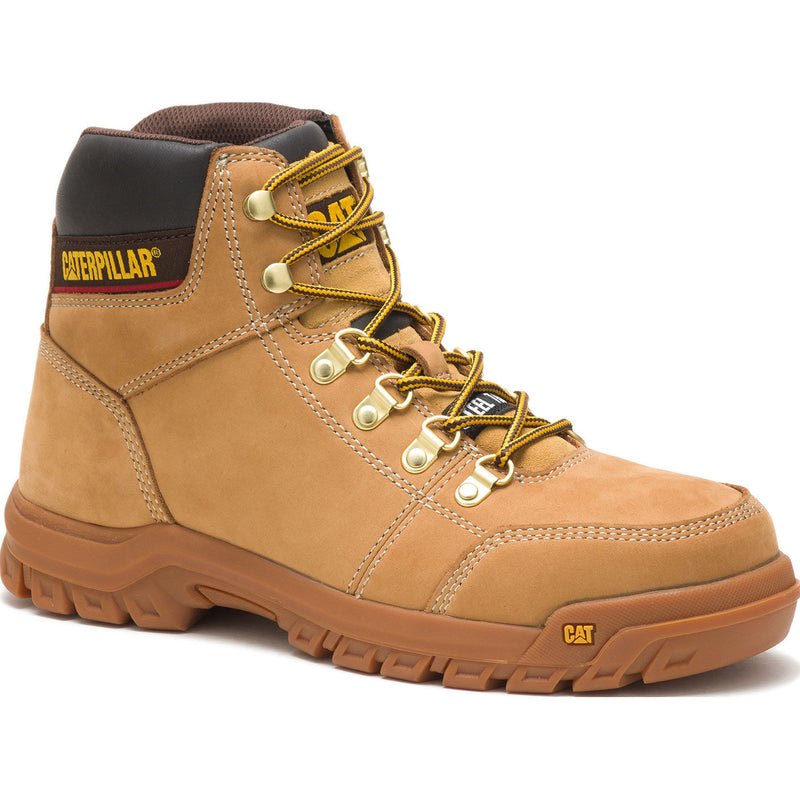 Cat Outline Men's 6-inch Steel Toe Electrical Hazard Work Hiker - main