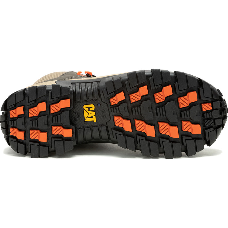 Cat Invader Vent Mid Men's Composite Toe Electrical Hazard Work Hiker - outsole