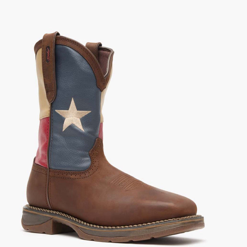 Durango® Workin' Rebel™ Texas Flag Steel Toe Work Boot - main