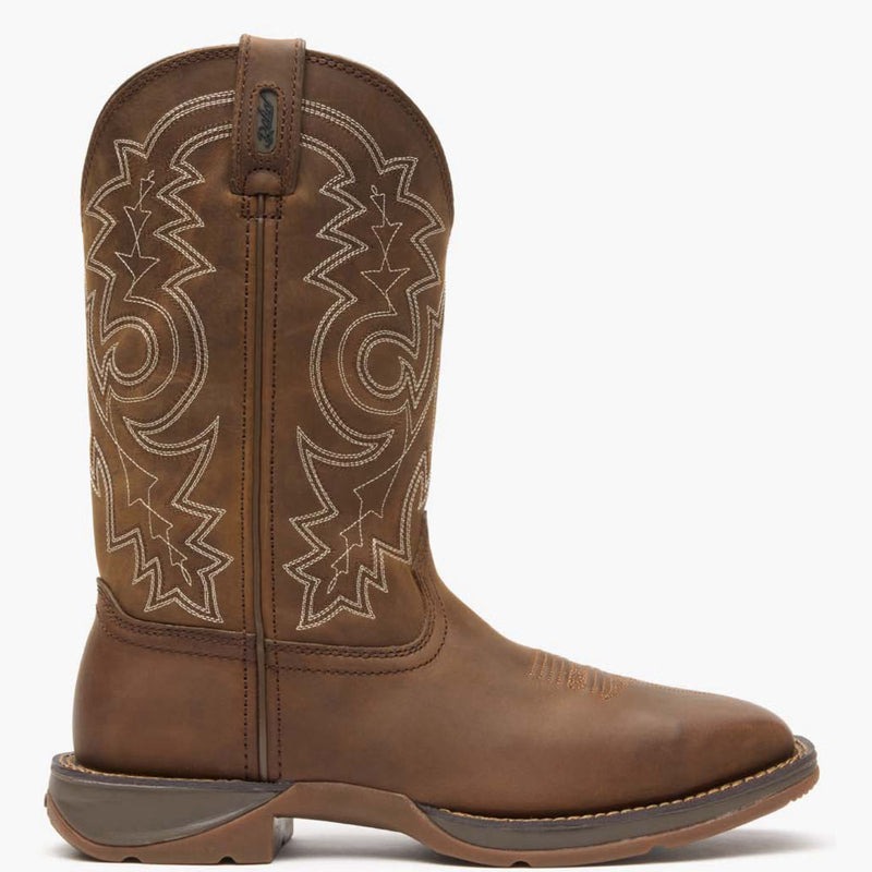 Rebel by Durango® Steel Toe Pull-On Western Boot - profile