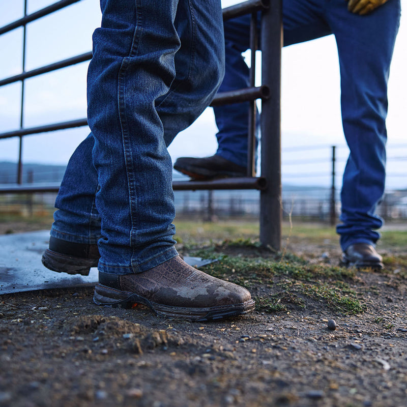 Durango® Maverick XP Steel Toe Waterproof Western Work Boot - lifestyle