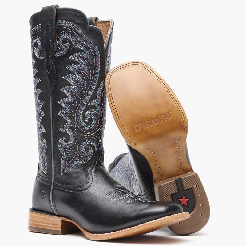 Durango® Arena Pro™ Women's Black Mulberry Western Boot - outsole