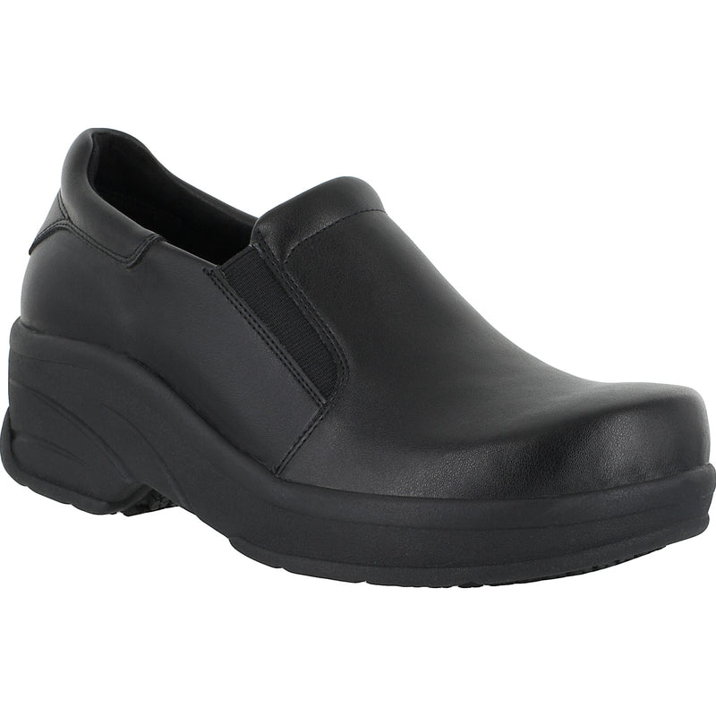 Easy WORKS by Easy Street Appreciate Women's Slip-Resistant Leather Slip-on Work Shoe - main