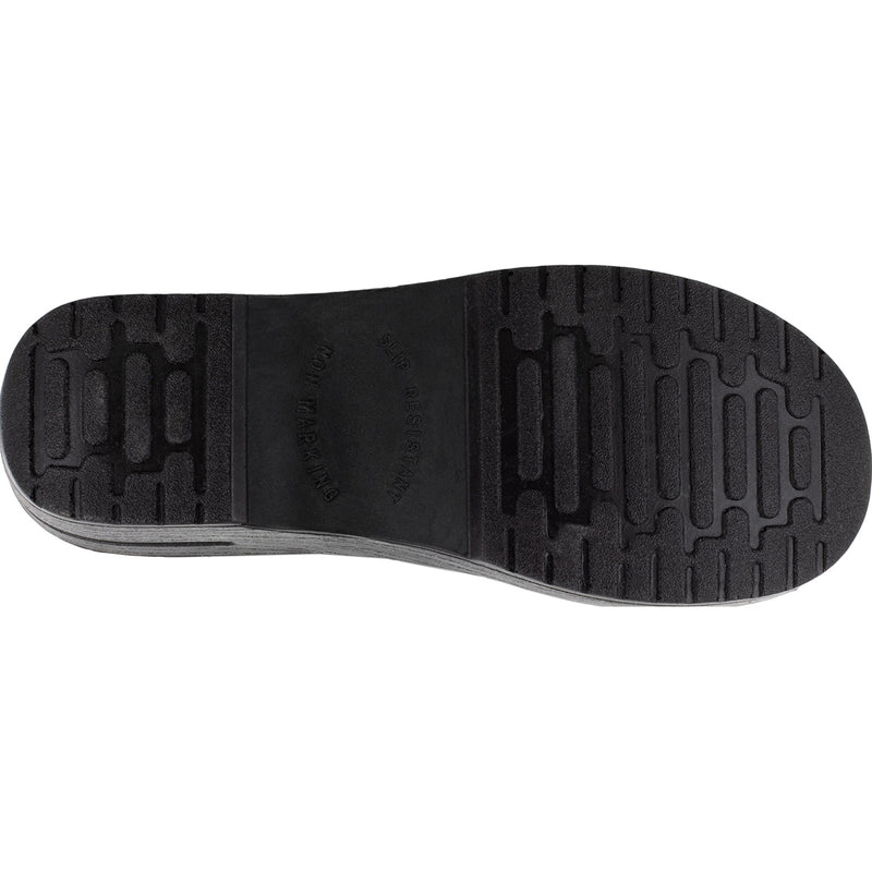 Easy WORKS by Easy Street Leeza Hot Coffee Women's Slip-Resistant Patent Slip-On Shoe - outsole