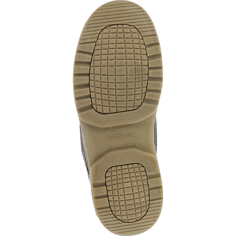 Florsheim Work Compadre Women's Composite Toe Met Guard Oxford - outsole