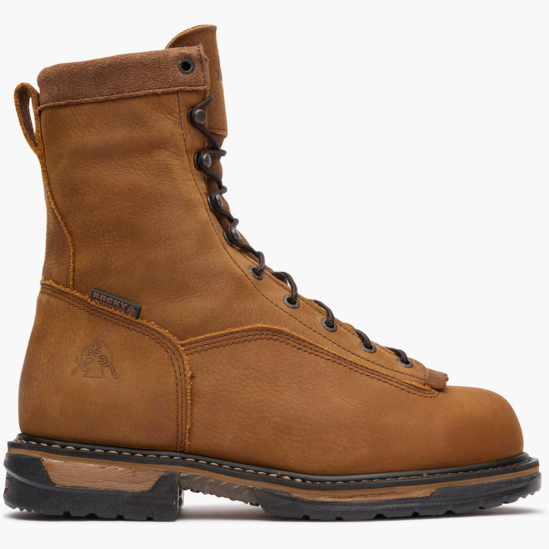 Rocky IronClad Steel Toe Waterproof Work Boot - profile