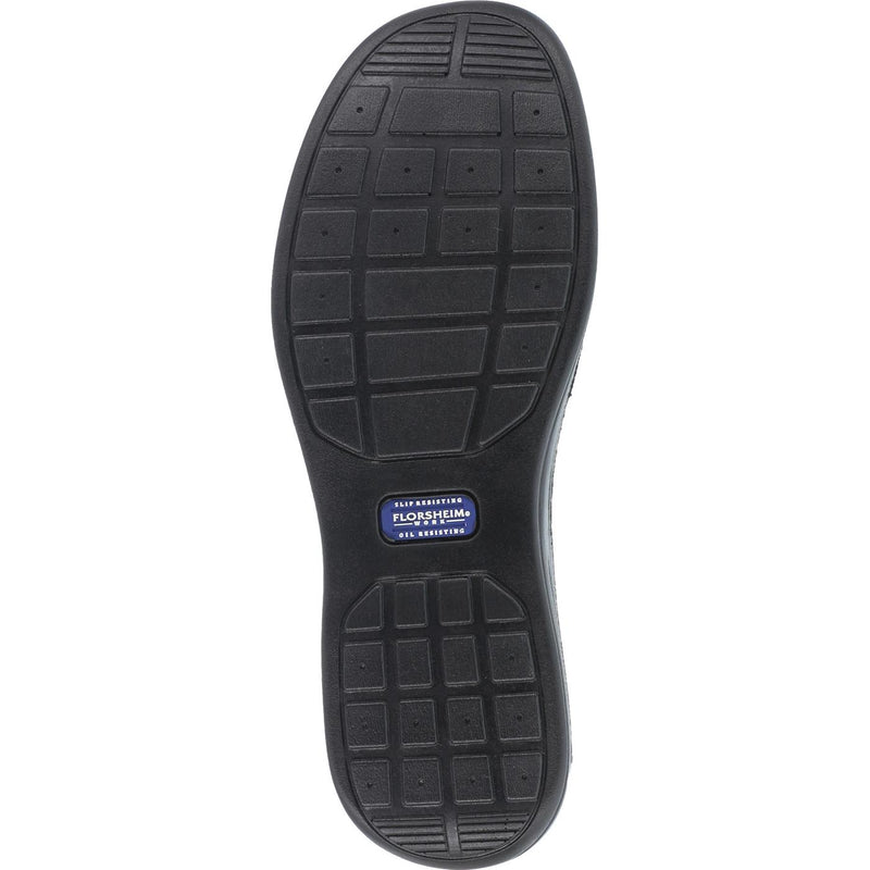 Florsheim Work Wily Steel Toe Static-Dissipative Work Slip-On Moc Toe Shoe - outsole