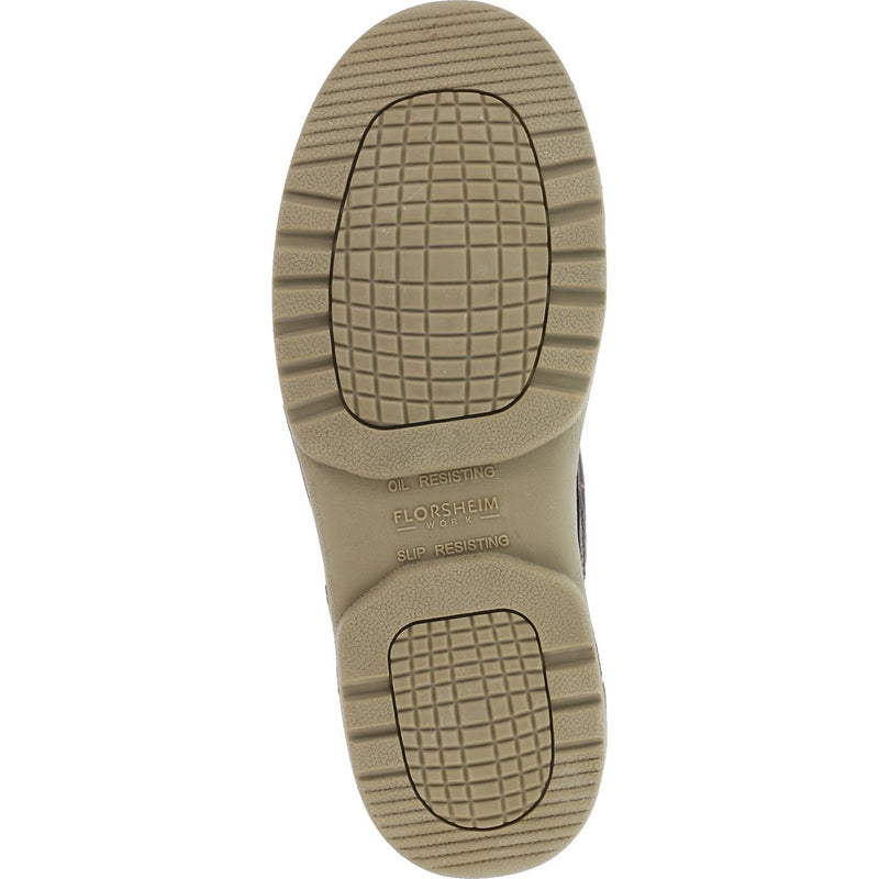 Florsheim Work Compadre Women's Steel Toe Static-Dissipative Work Eurocasual Moc Toe Oxford - outsole