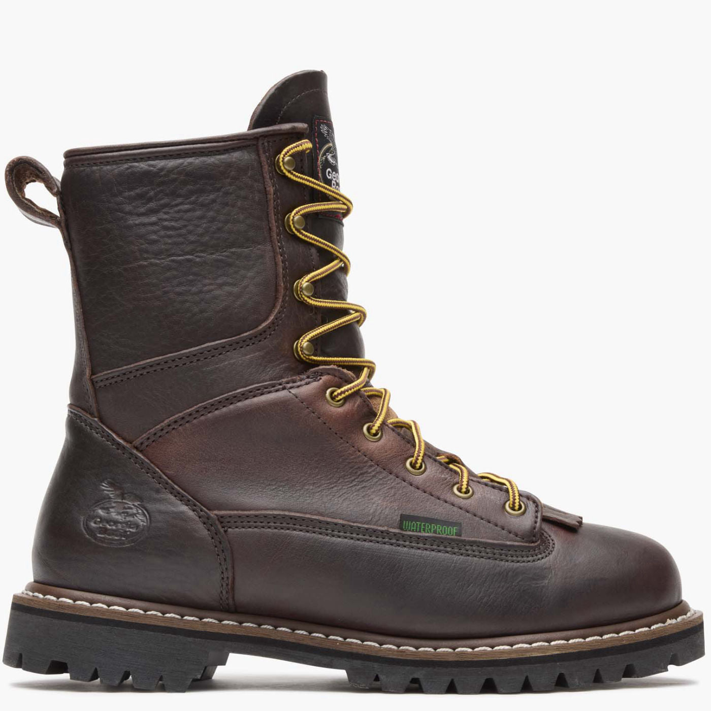 Georgia Boot Steel Toe Waterproof Lace-To-Toe Work Boot 