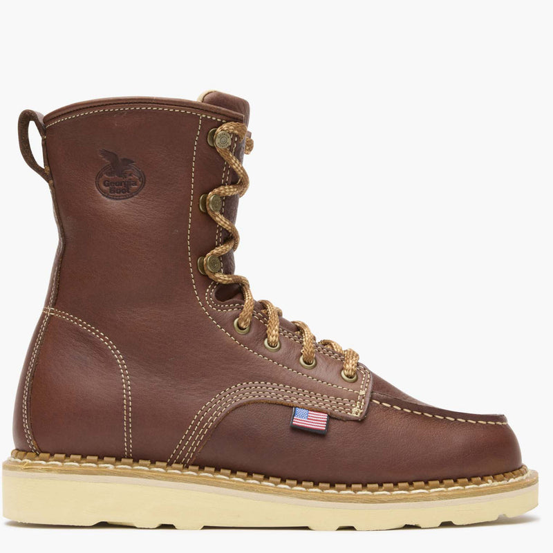 Georgia Boot Wedge Moc Toe Work Boot - profile