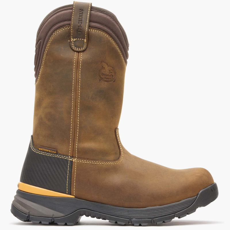 Georgia Boot TBD Waterproof Wellington Pull-On Boot - profile