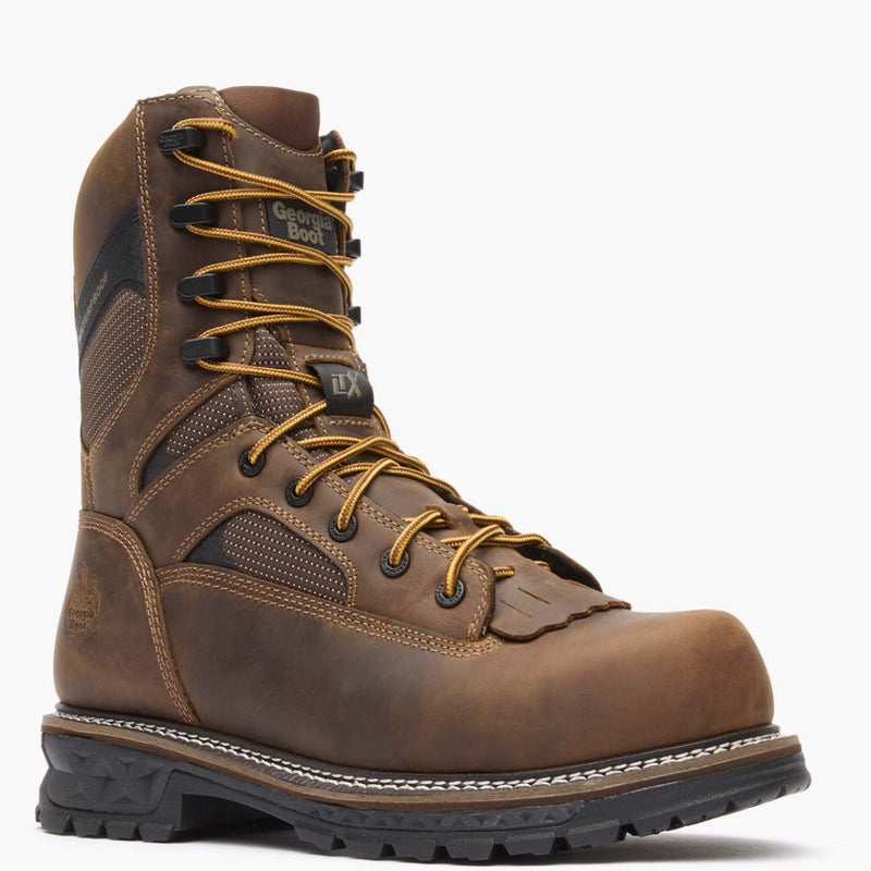 ""Georgia Boot LTX Logger 9"" Composite Toe Waterproof Work Boot" - main"