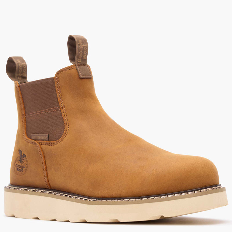 Georgia Boot Core 37 Wedge Waterproof Chelsea Work Boot - main
