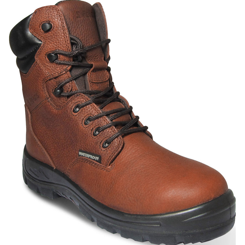 S Fellas by Genuine Grip Poseidon Men's 8 Inch Composite Toe Electrical Hazard Waterproof Work Boot - main