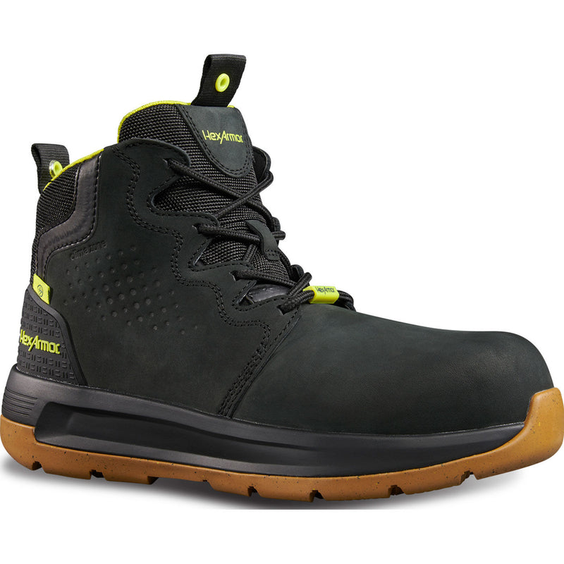 HexArmor Xtend Men's 6-inch Composite Toe Electrical Hazard Side Zip Work Boot - main