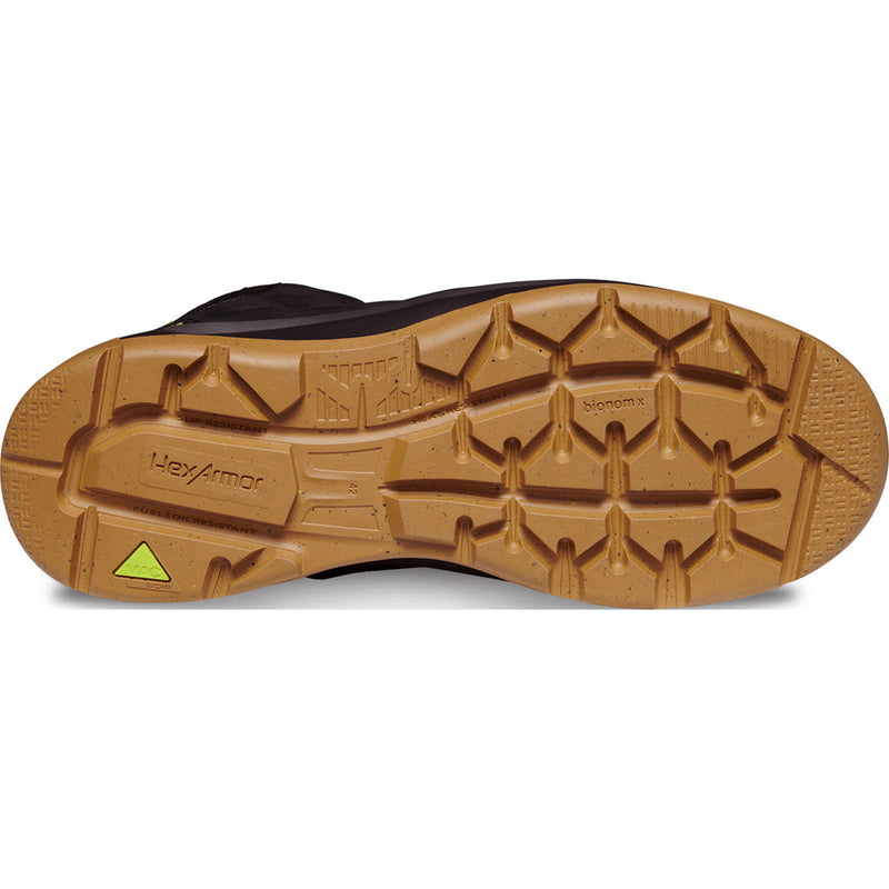 HexArmor Xtend Men's 6-inch Composite Toe Electrical Hazard Side Zip Work Boot - outsole