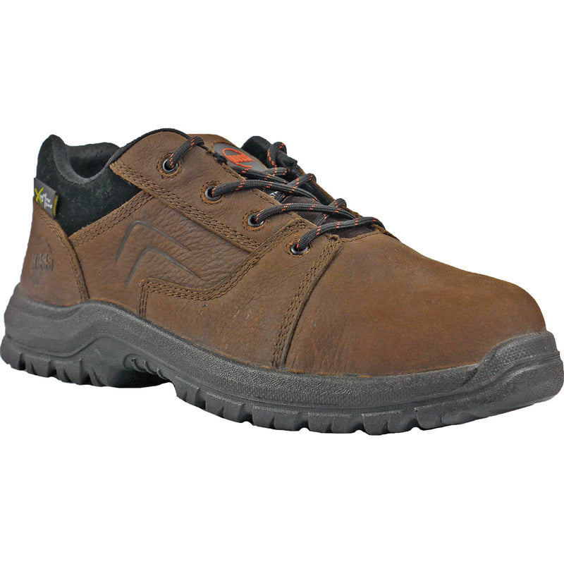 HOSS Worker Men's Internal Metatarsal Composite Toe Electrical Hazard Work Oxford - main