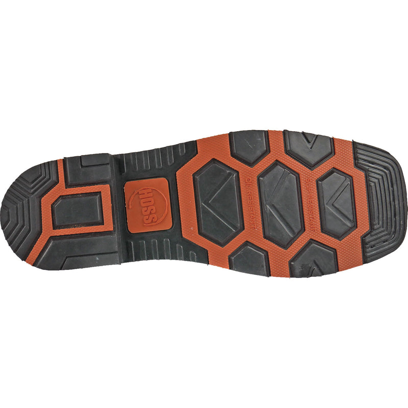 HOSS Landon Men's 11-inch Steel Toe Electrical Hazard Western Work Boot - outsole