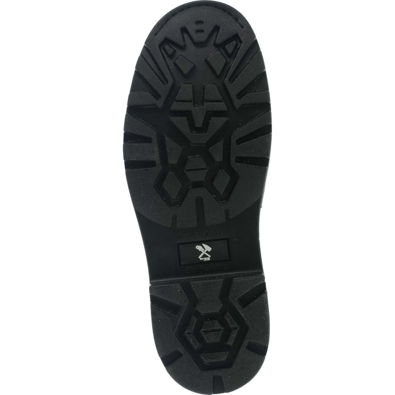 Iron Age Hauler Composite Toe Internal Met Guard Wellington Work Boot - outsole