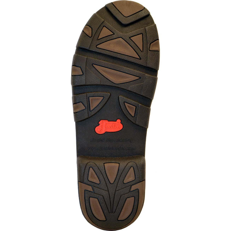 Justin Work Cappie Steel Toe Work Chukka - outsole