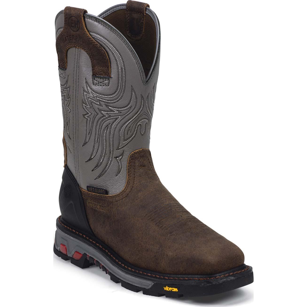 Justin Original Workboots Commander-X5 Steel Toe Internal 