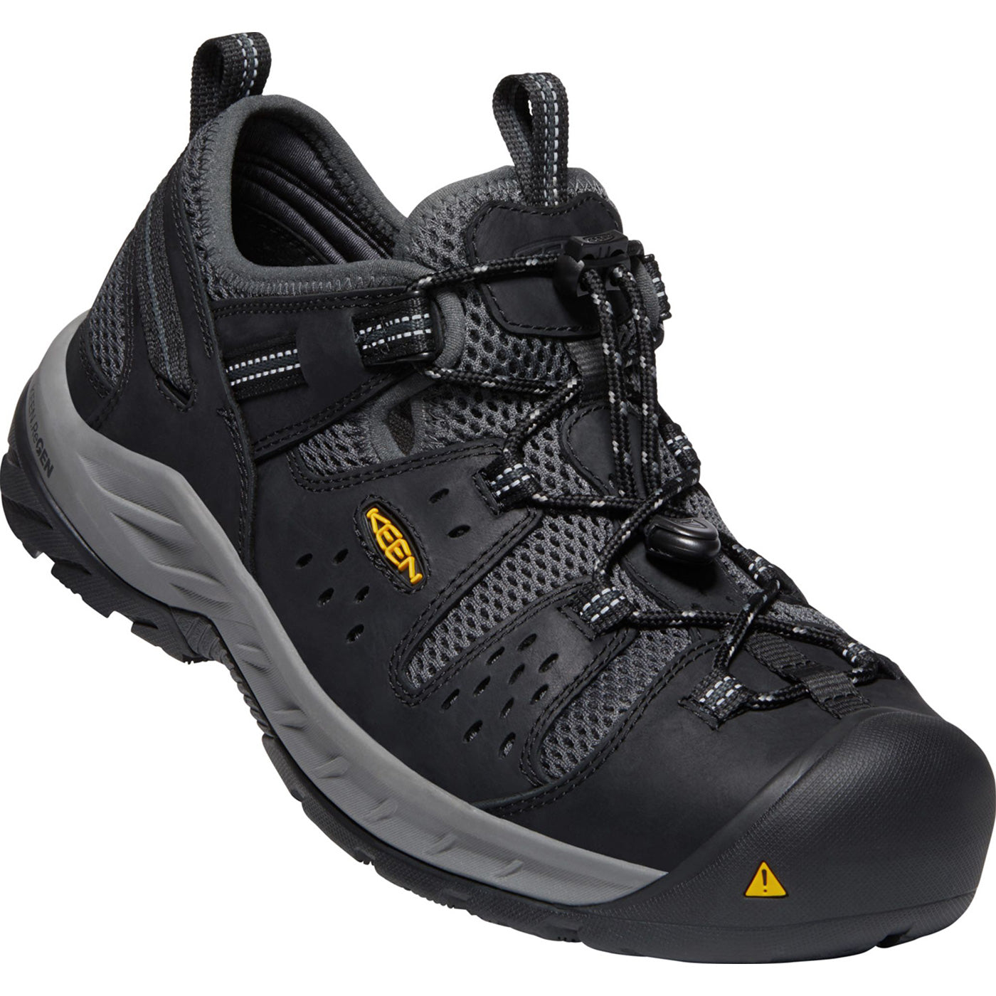 KEEN Utility Atlanta Cool Steel Toe Work Shoes Mens 10 EE Wide Shitake 1006978EE KEEN Men main image 3