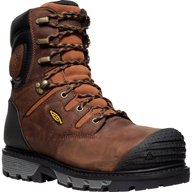 KEEN Utility® Camden Men's 8-inch Carbon-Fiber Toe 600G Insulated Waterproof Work Boot - main