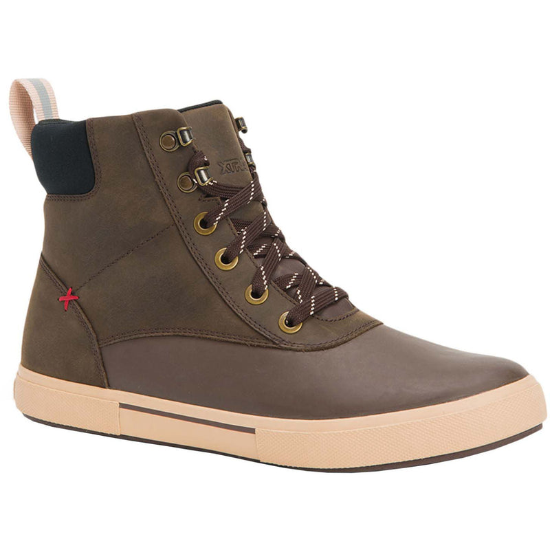 Men's 6 in Leather Lace Ankle Deck Boot - main