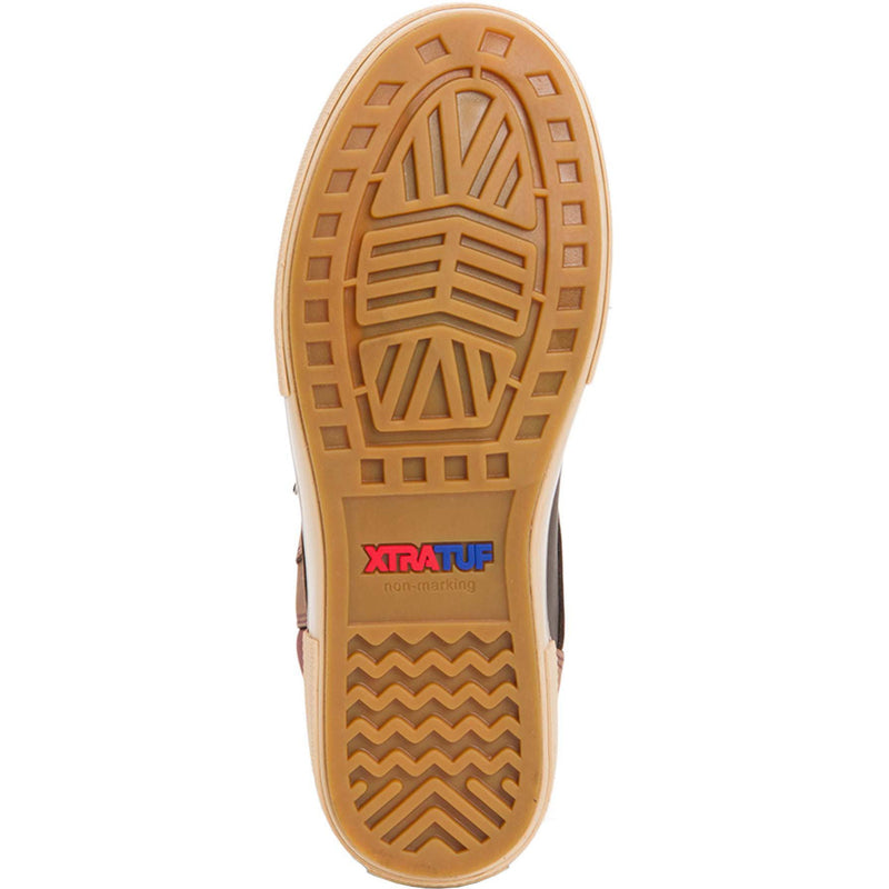 Men's 6 in Leather Lace Ankle Deck Boot - outsole