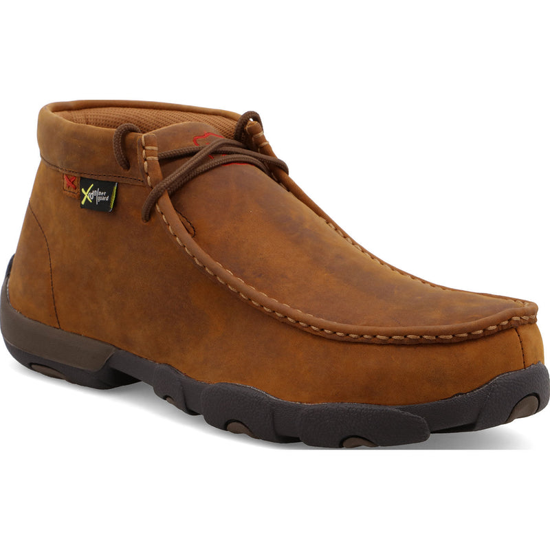 Twisted X Work Driving Moc Men's Internal Metatarsal Steel Toe Chukka Work Shoe - main