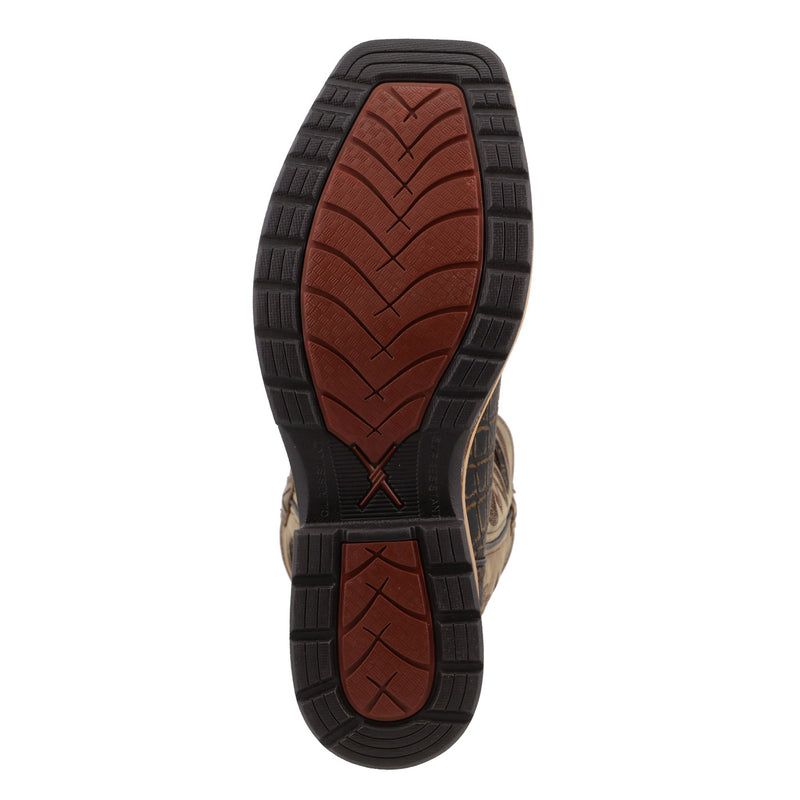 Twisted X Men's 12-Inch Alloy Toe Electrical Hazard Western Work Boot - outsole