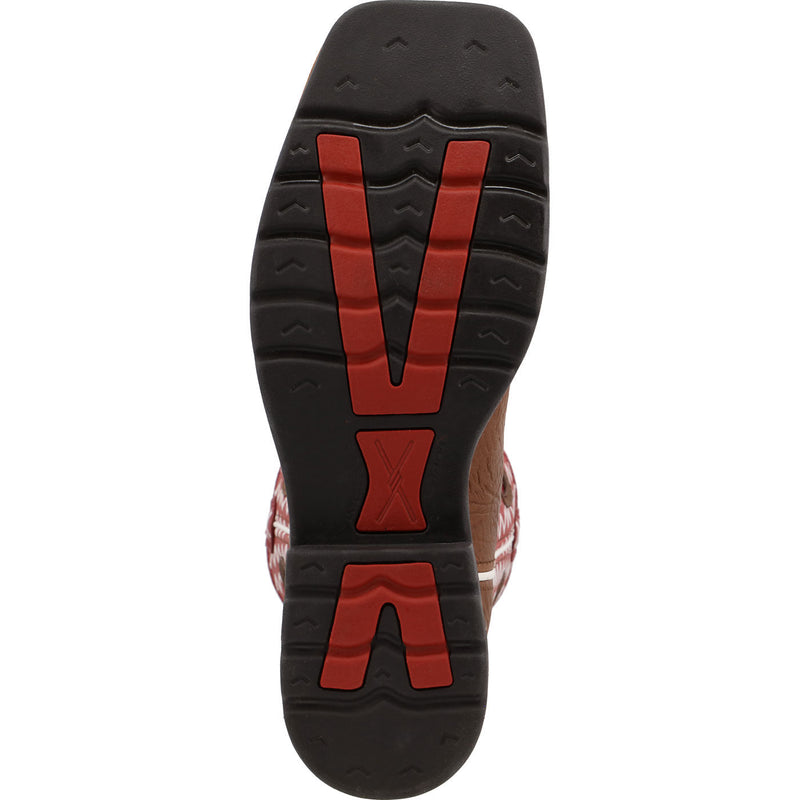 Twisted X Lite Men's 12-inch Steel Toe Electrical Hazard Western Work Boot - outsole