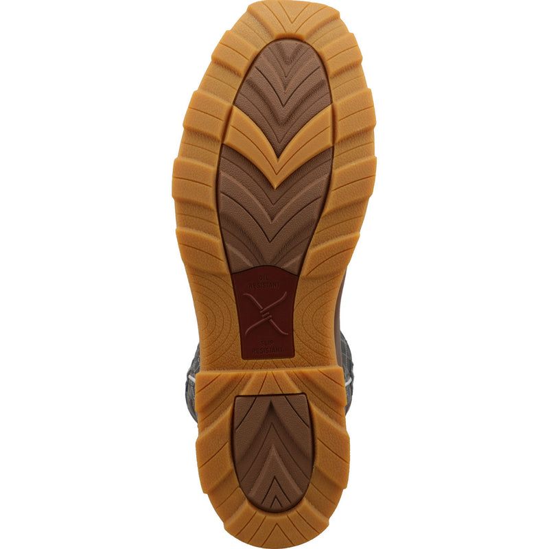 Twisted X UltraLite X Men's 12-Inch Carbon Nano Toe Electrical Hazard Waterproof Western Work Boot - outsole