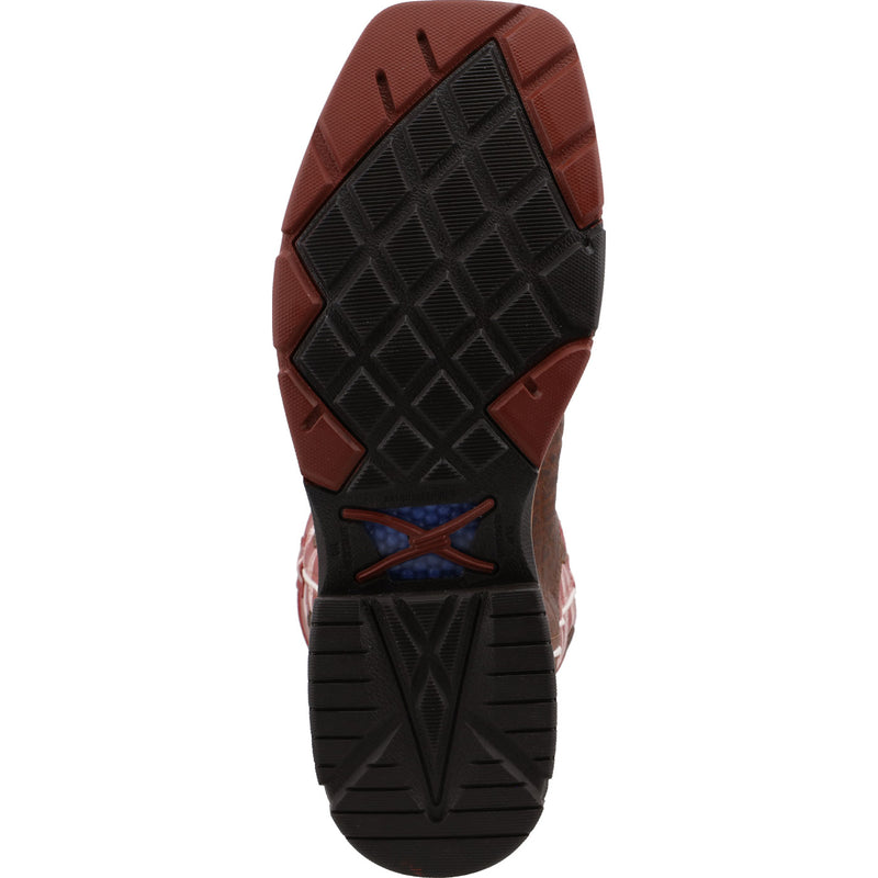 Twisted X Men's 12-Inch Carbon Nano Toe Electrical Hazard Western Work Boot - outsole