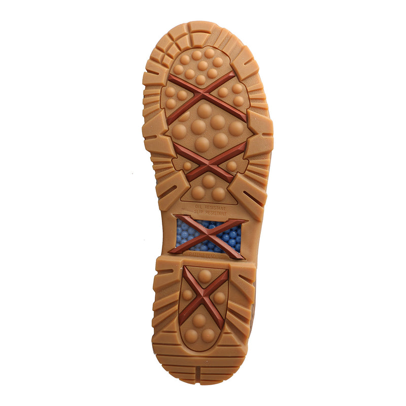 Twisted X CellStretch Men's 4-Inch Moc Composite Toe Electrical Hazard Work Boot - outsole