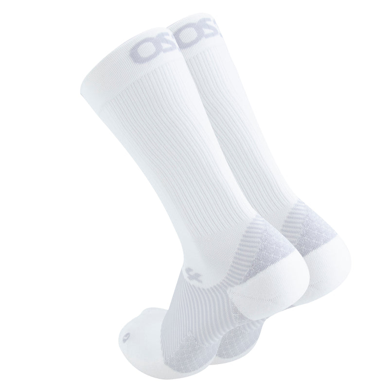 OS1st WP4 Unisex Wellness Performance White Crew Socks - main