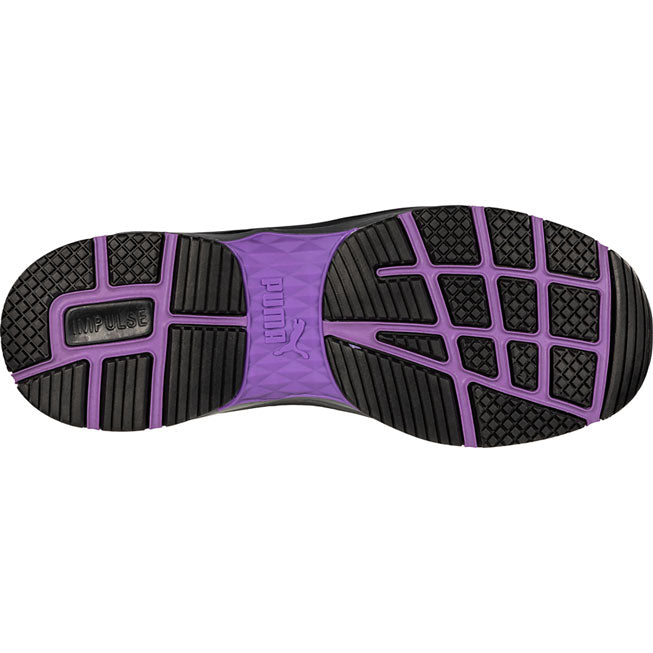 Puma Safety Motion Protect Stepper 2.0 Mid Women's Fiberglass Toe Electrical Hazard Athletic Hi-Top Work Shoe - outsole