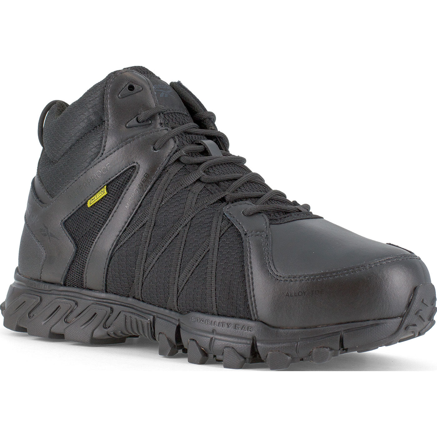 Reebok Men\'s Black and Gray Trailgrip work shoes 9.5 slip resistant Reebok Work Men main image 3