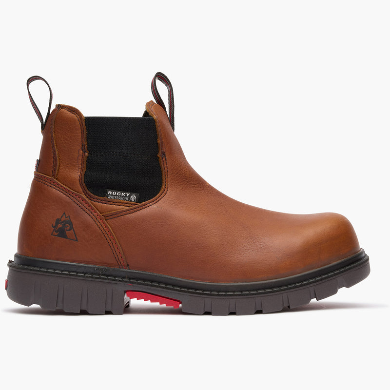 Rocky Worksmart Waterproof Composite Toe Work Chelsea Boot - profile