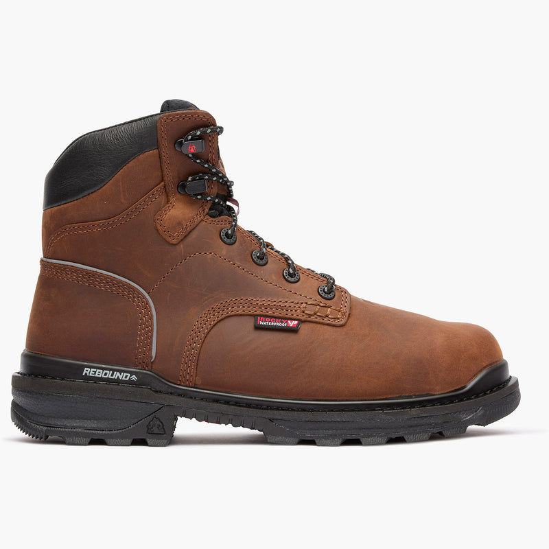 Rocky Rams Horn Composite Toe Internal Met Guard Work Boot - profile