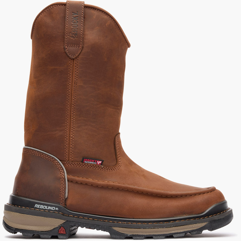 Rocky Rams Horn Waterproof Pull-On Work Boot - profile