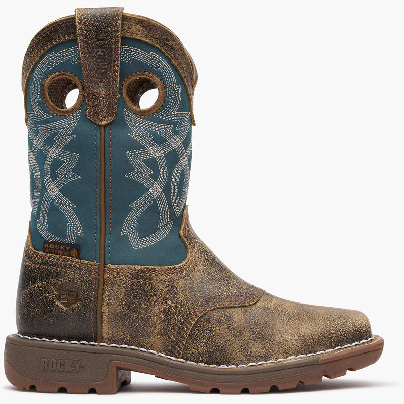 Rocky Little Kids' Legacy 32 Waterproof Western Boot - profile