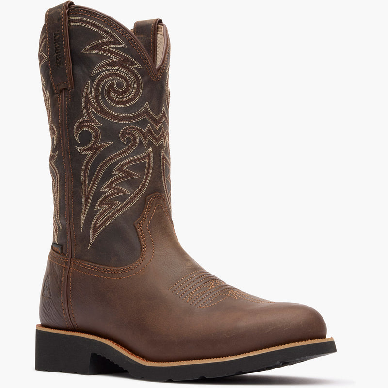 "Rocky MonoCrepe 12" Steel Toe Western Boot - main"