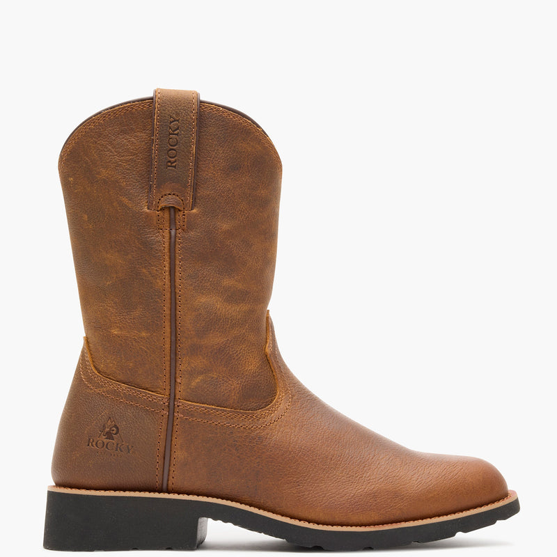 Rocky Monocrepe Unlined Pull-On Western Boot - profile
